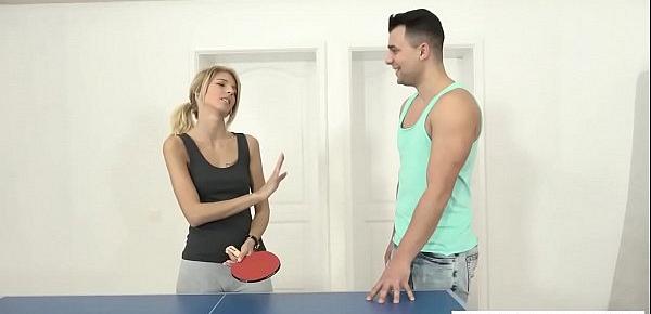  Skinny Missy Fucked on the Ping Pong Table